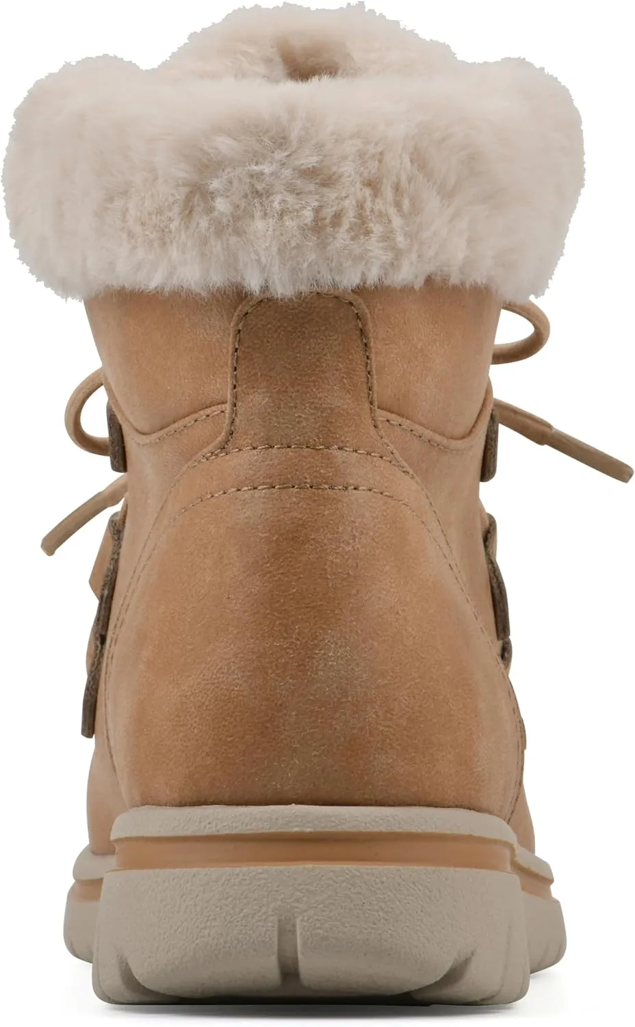 CLIFFS BY WHITE MOUNTAIN Women's Harrison Cushioned Lace-Up Ankle Bootie