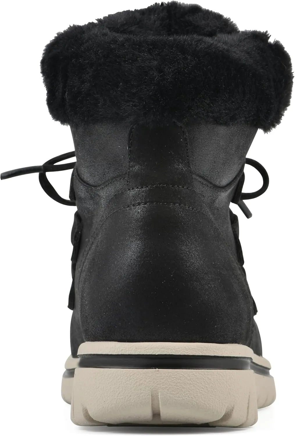 CLIFFS BY WHITE MOUNTAIN Women's Harrison Cushioned Lace-Up Ankle Bootie
