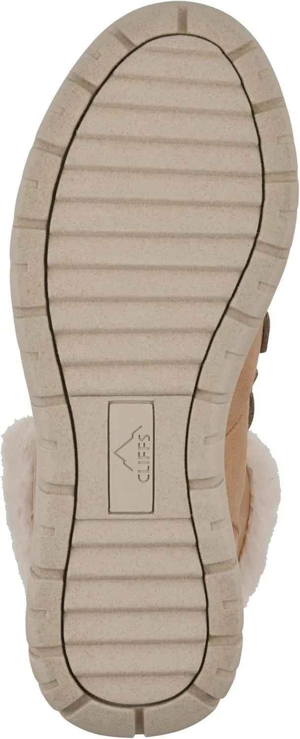 CLIFFS BY WHITE MOUNTAIN Women's Harrison Cushioned Lace-Up Ankle Bootie
