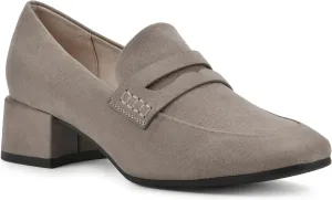 CLIFFS BY WHITE MOUNTAIN Women's Shoes Quiana Block Heeled Loafer
