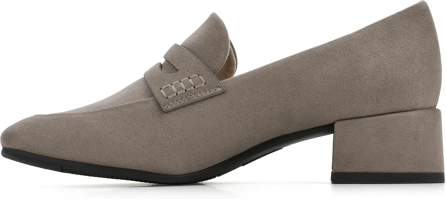 CLIFFS BY WHITE MOUNTAIN Women's Shoes Quiana Block Heeled Loafer