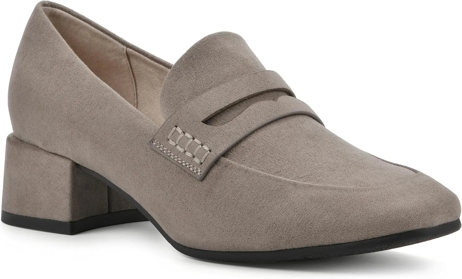 CLIFFS BY WHITE MOUNTAIN Women's Shoes Quiana Block Heeled Loafer