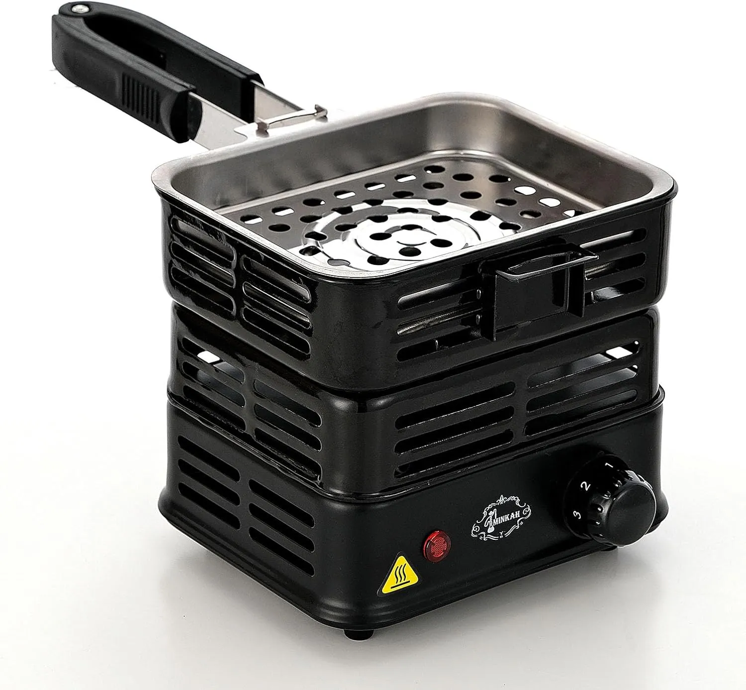 Coal Burner Multipurpose Turbo Coal Burner Charcoal Starter Hot Plate Electric Stove Coconut Starter 1000W High Power Cube Coil Burner Fire Starter Faster Heating