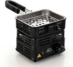Coal Burner Multipurpose Turbo Coal Burner Charcoal Starter Hot Plate Electric Stove Coconut Starter 1000W High Power Cube Coil Burner Fire Starter Faster Heating