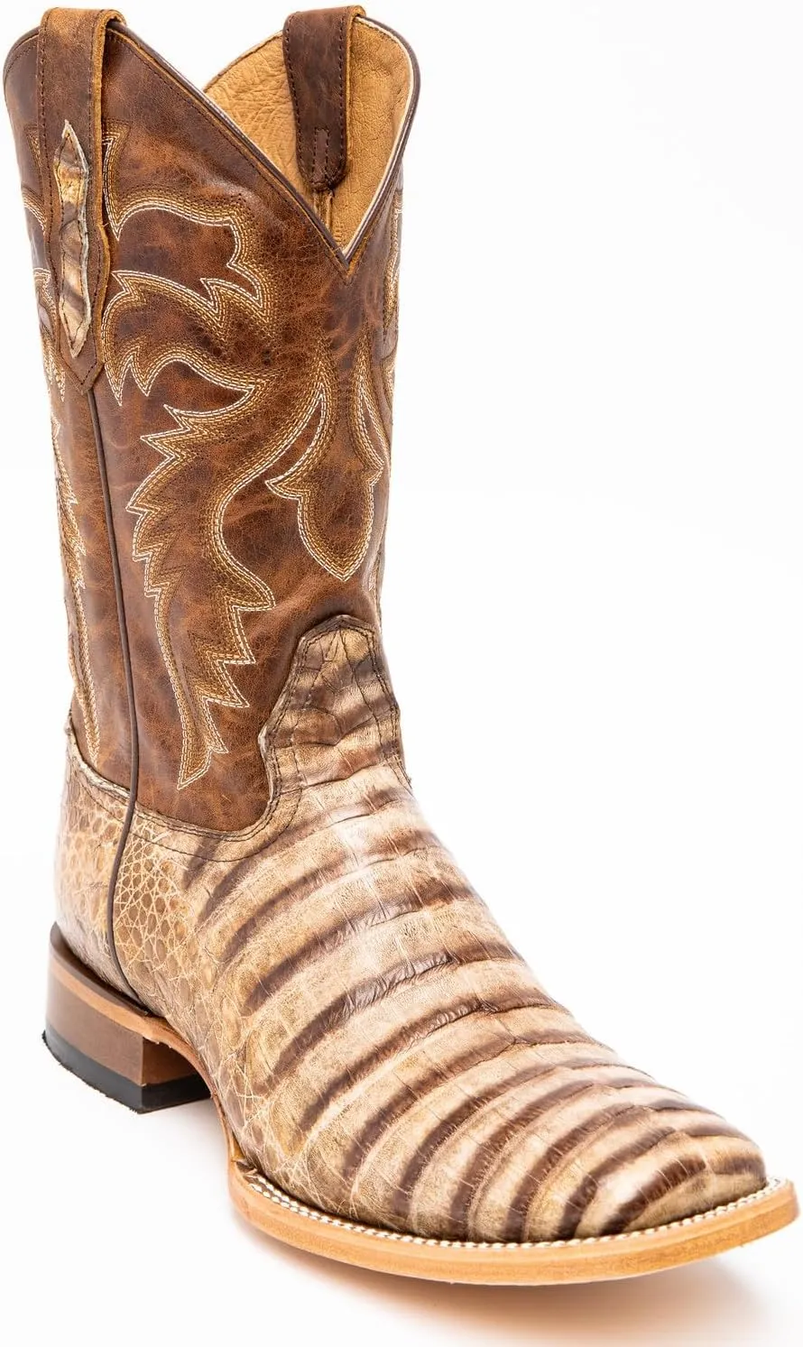 Cody James Men's Caiman Belly Western Boot Broad Square Toe - Bb90