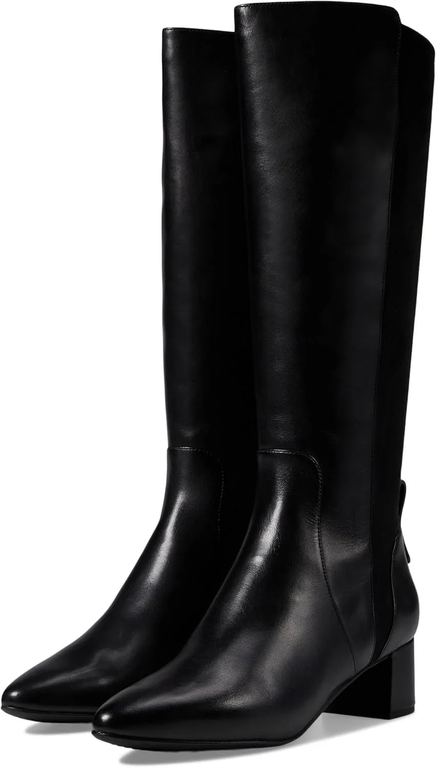 Cole Haan Women's The Go-to Block Heel Tall Boot 45mm Fashion