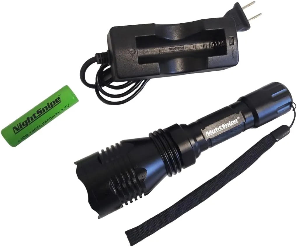Coyote, Hog, Predator Hunting, Fixed Beam Scan Light Combo (RED)