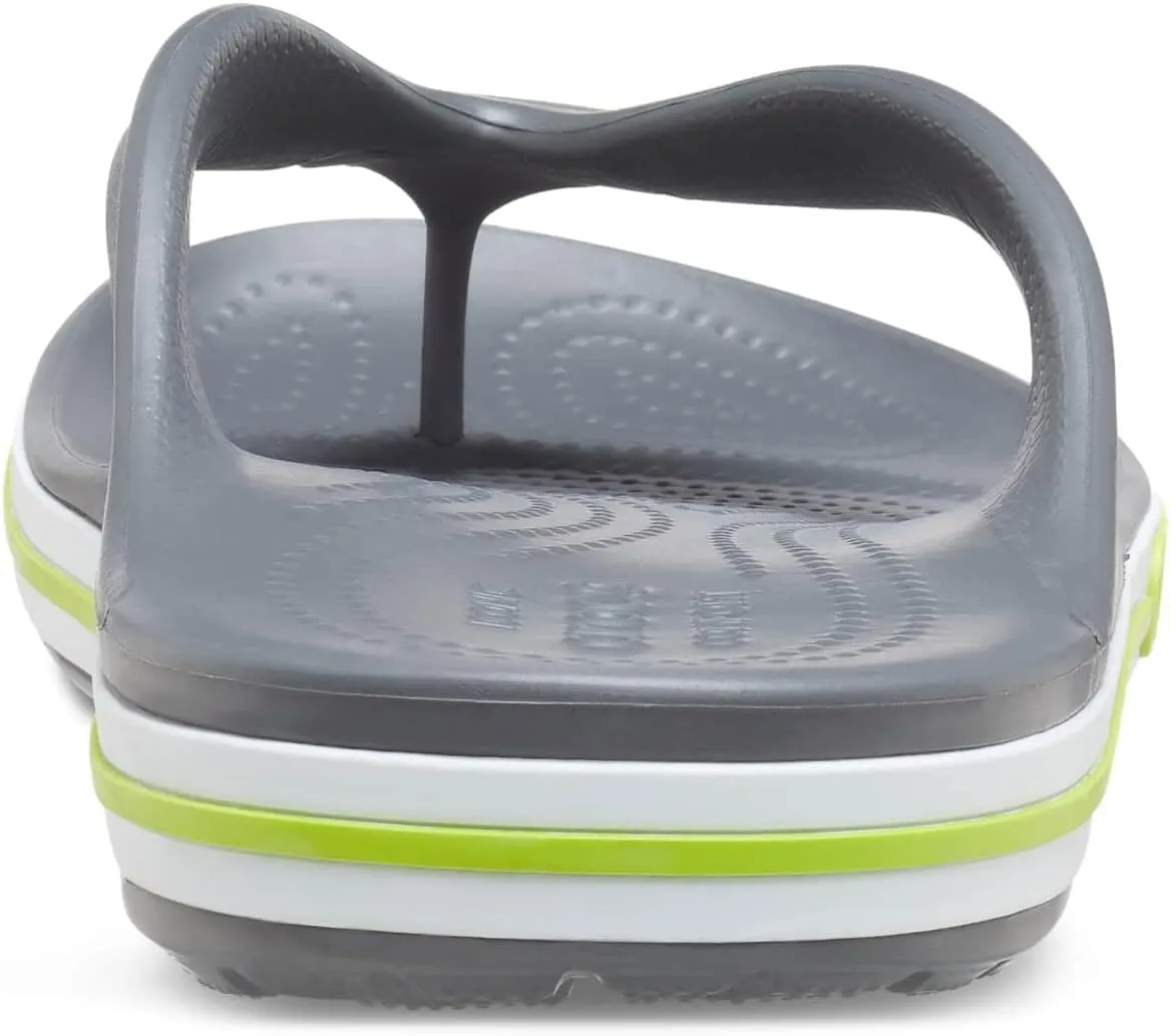 Crocs Men's and Women's Bayaband Flip Flop | Casual Flip Flops | Shower Shoes