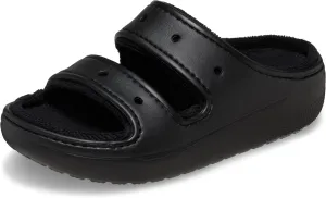 Crocs Unisex-Adult Classic Cozzzy Towel Sandals, Fuzzy Slippers and Slides