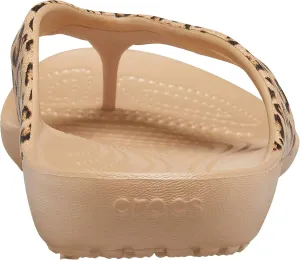 crocs Women's Kadee Ii Graphic Flip Flops | Sandals