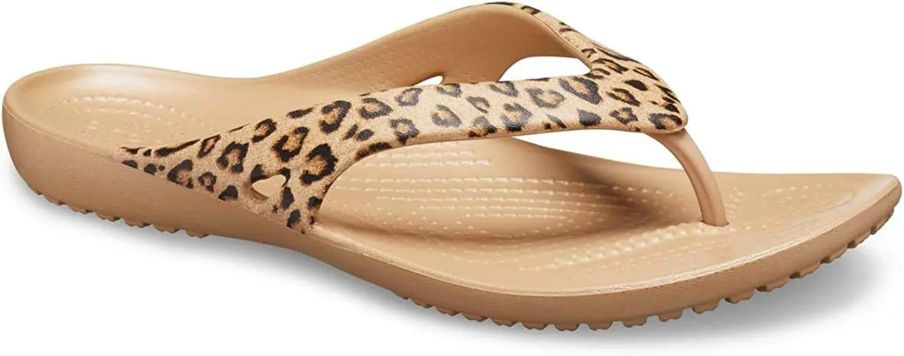 crocs Women's Kadee Ii Graphic Flip Flops | Sandals