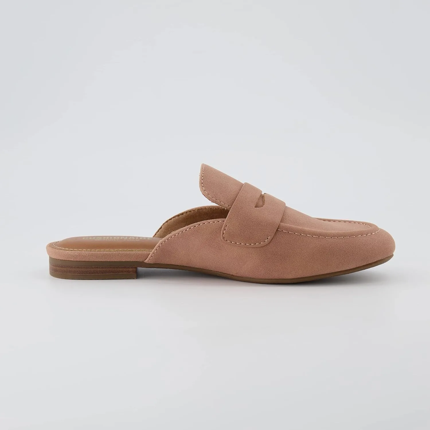 CUSHIONAIRE Women's Yale Slip On Mule  Memory Foam, Wide Widths Available