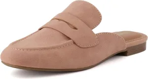 CUSHIONAIRE Women's Yale Slip On Mule  Memory Foam, Wide Widths Available