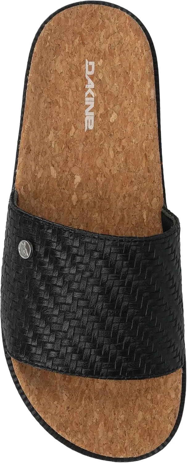 Dakine Women's Loren Cork Footbed Sandal Single Band Comfort Slide