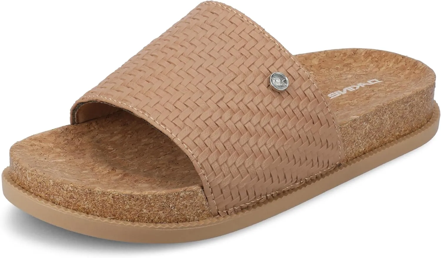 Dakine Women's Loren Cork Footbed Sandal Single Band Comfort Slide