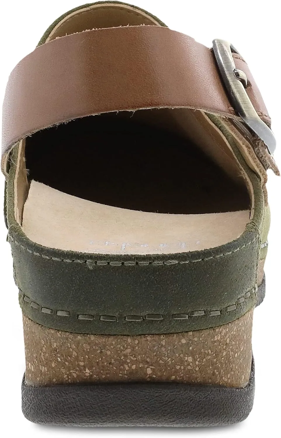 Dansko Women's Merrin Sling-Back Mule Clog-Dual Density Cork/EVA Midsole and Lightweight Rubber Outsole Provide Durable and Comfortable Ride on Patented Stapled Construction