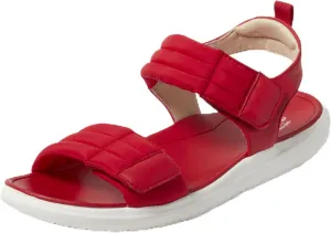 Dearfoams Women's Comfortable Strap Thea Easy on Off Cushioned Lightweight Walking Shoe Sandal Flat