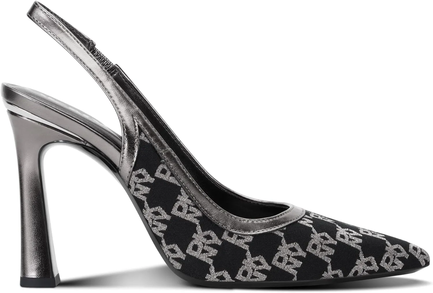 DKNY Women's Cinette Pointed Toe Slingback Dress Pump with Logo