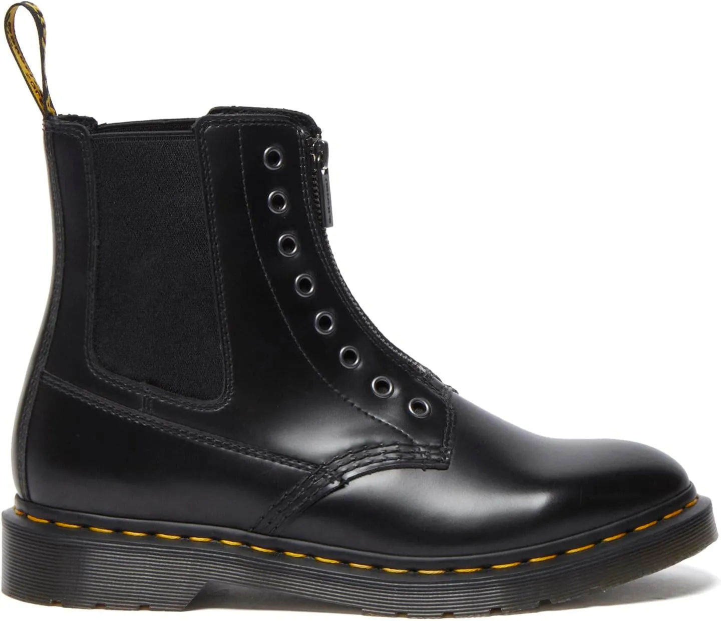Dr. Martens Men's 1460 Gusset Leather Boots Fashion