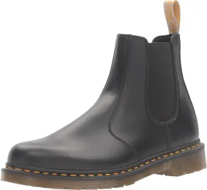 Dr. Martens Men's 2976 Felix Rub Off Chelsea Boot, black, 4 Men/5 Women US