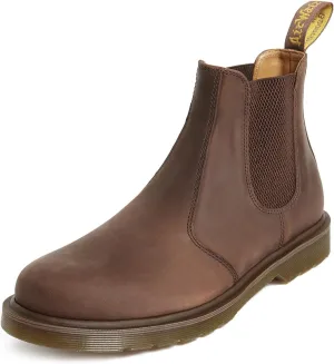 Dr. Martens Unisex 2976 Chelsea Boot, Dark Brown Crazy Horse, 6 US Women / 5 US Men