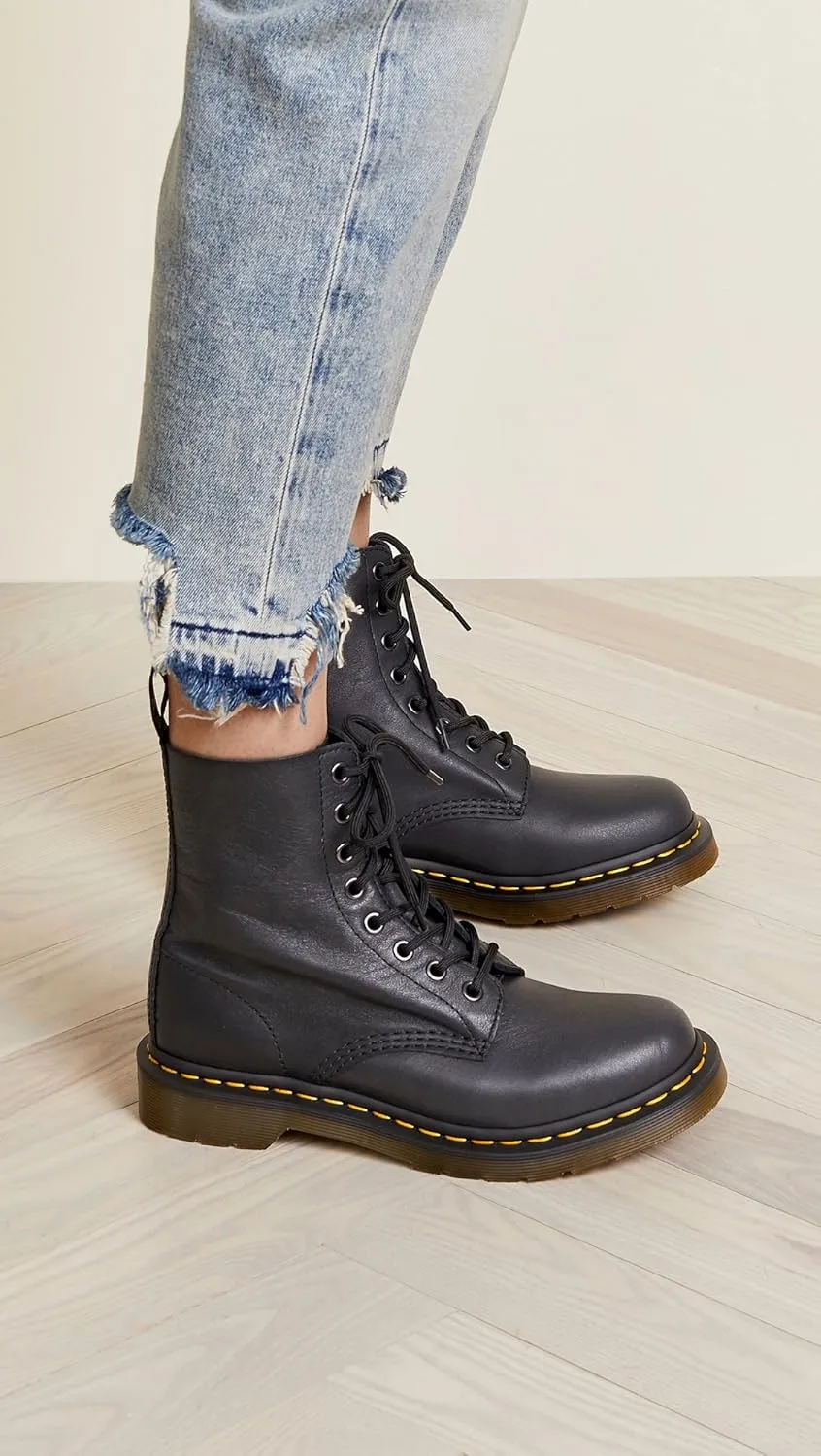 Dr. Martens Women's 1460 W Nappa Leather Combat Boot