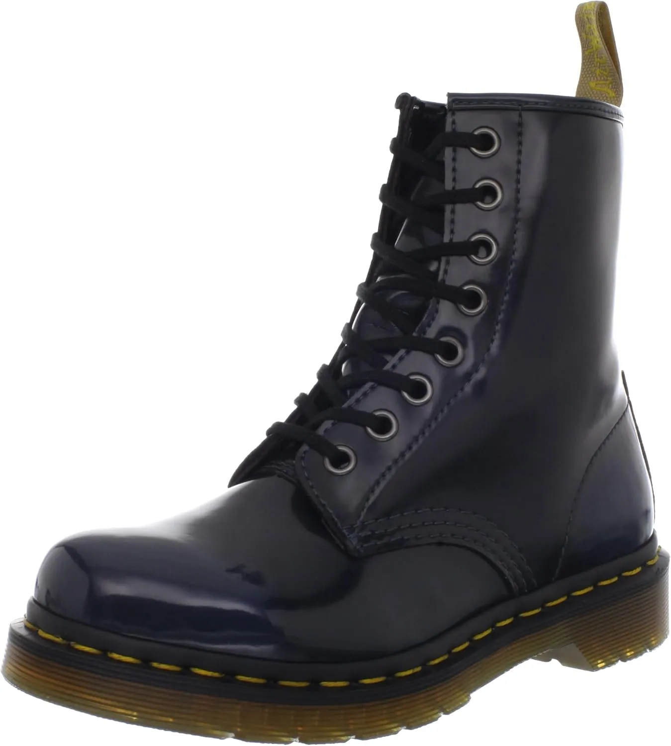 Dr. Martens Women's Vegan 1460 Boot,Navy,4 UK/6 M US