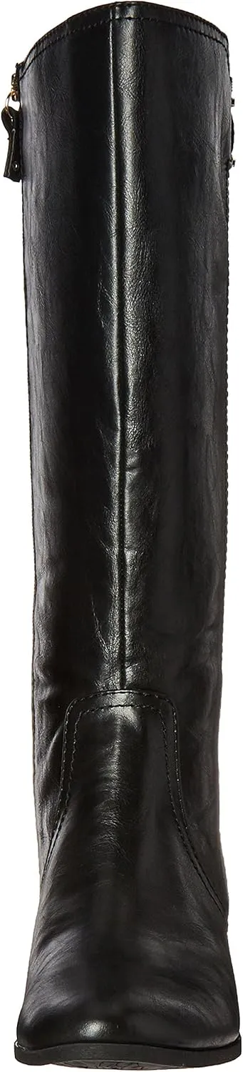 Dr. Scholl's Shoes womens Brilliance Wide Calf Riding Boot