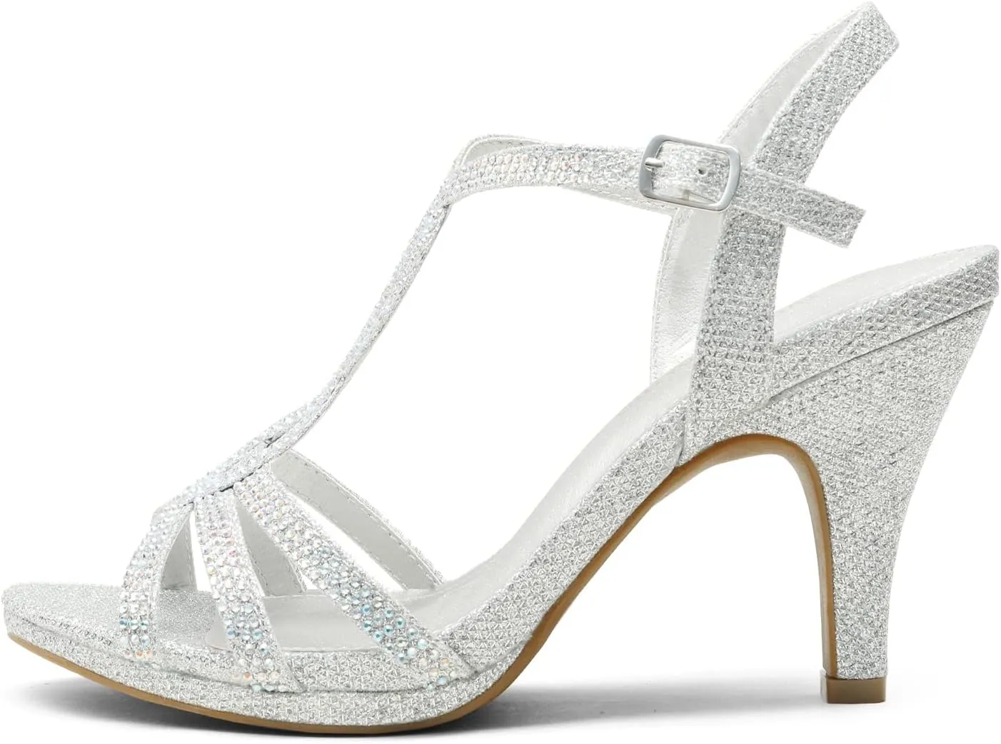 DREAM PAIRS Women's Fashion Stilettos Open Toe Pump Heel Sandals