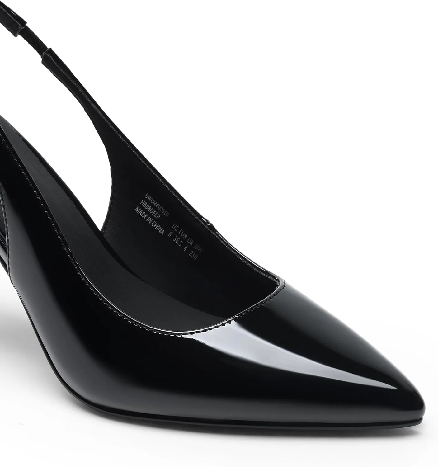 DREAM PAIRS Women's Heels Slingback Stiletto Pumps Shoes Pointed Closed Toe Kitten Heels Dress Bridal Elegant Wedding Sexy Party