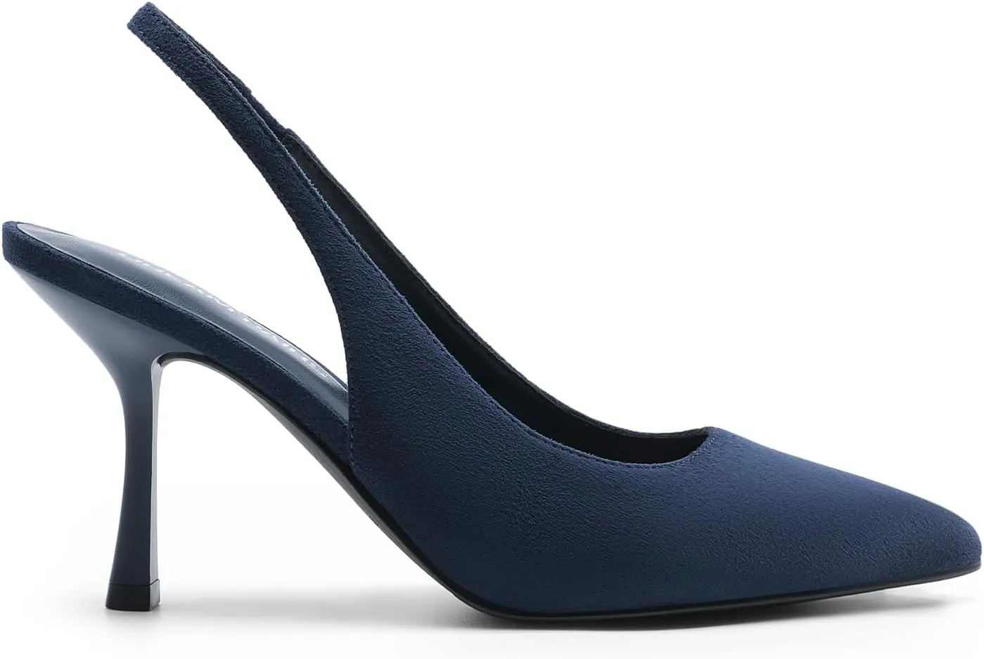 DREAM PAIRS Women's Heels Slingback Stiletto Pumps Shoes Pointed Closed Toe Kitten Heels Dress Bridal Elegant Wedding Sexy Party