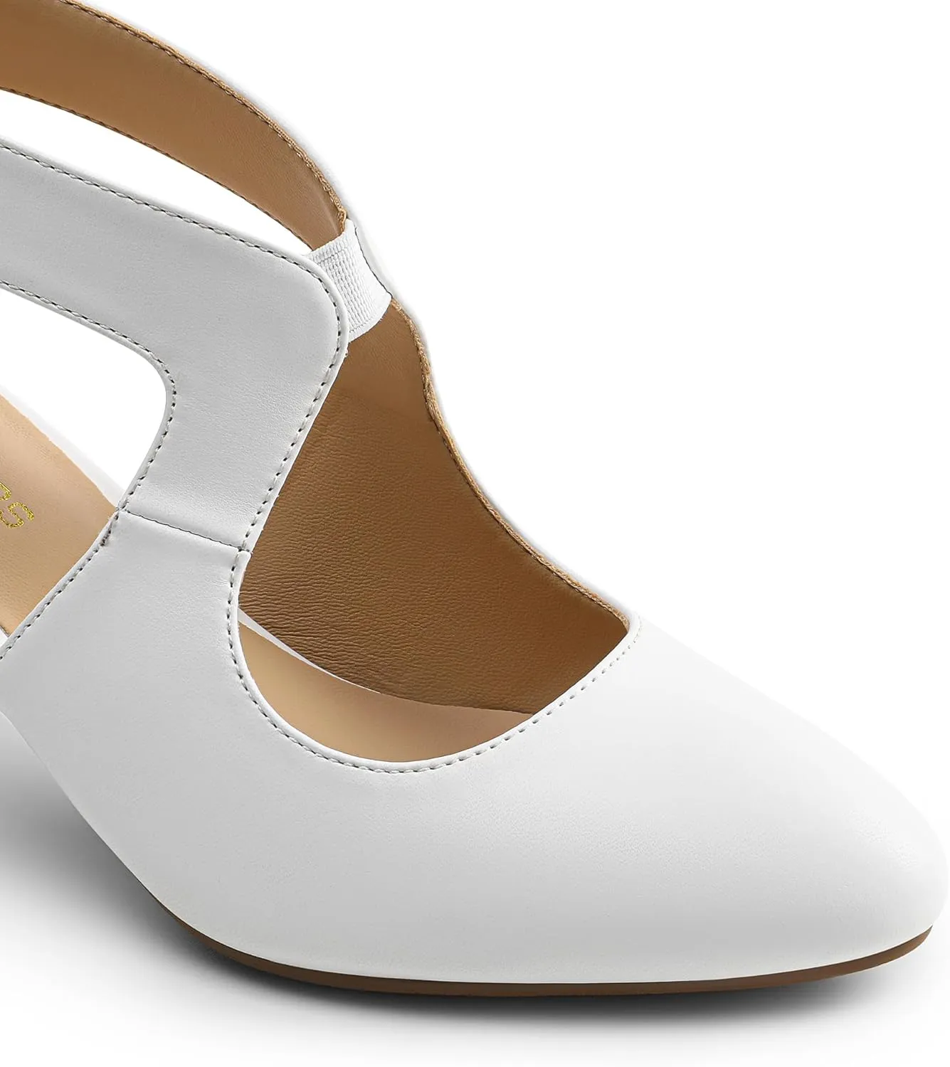 DREAM PAIRS Women's Pumps Closed Pointed Toe Kitten Heels Elegant Party Wedding Dress Shoes for Women