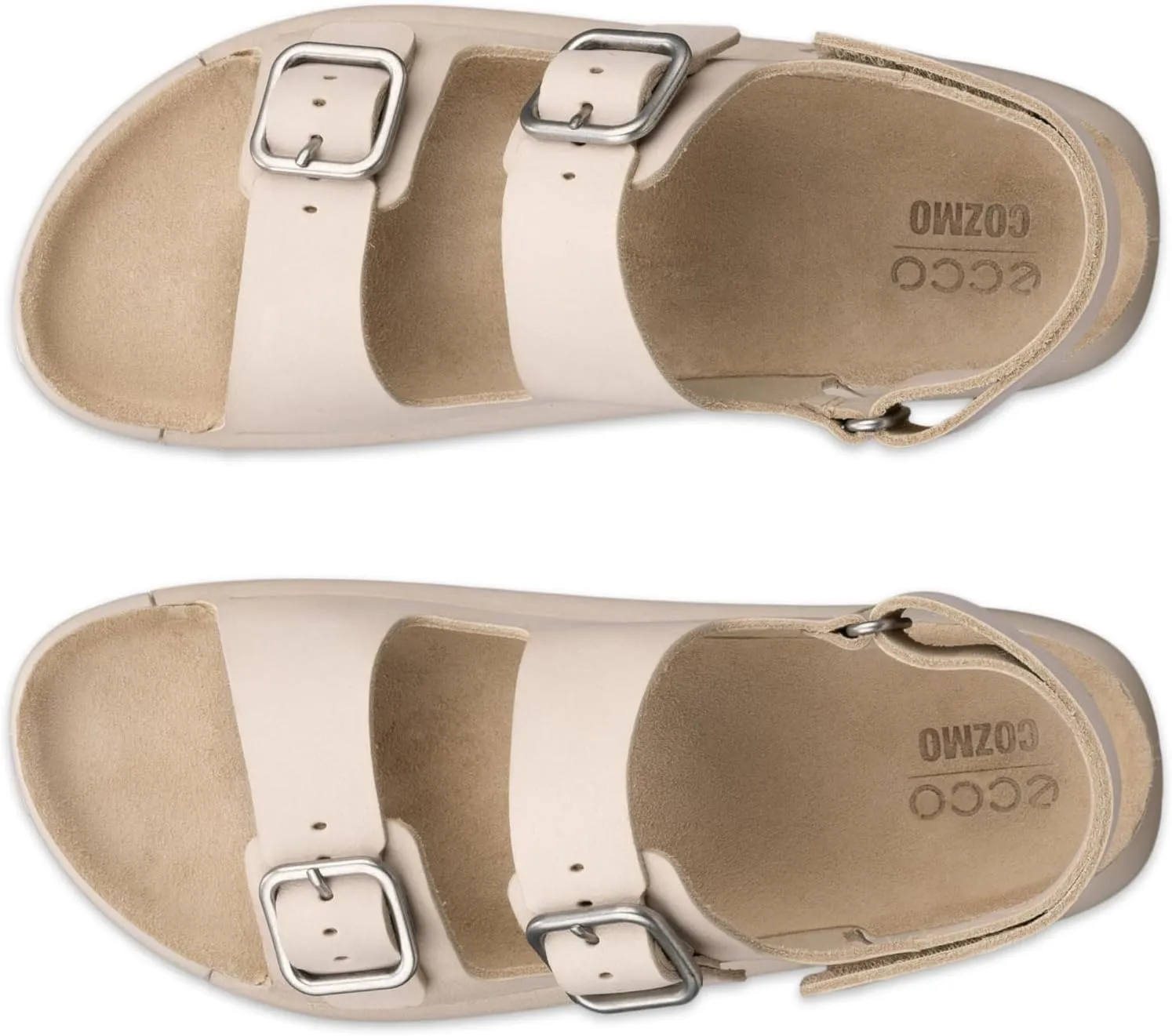 ECCO Women's Cozmo Three Band Buckle Sandal