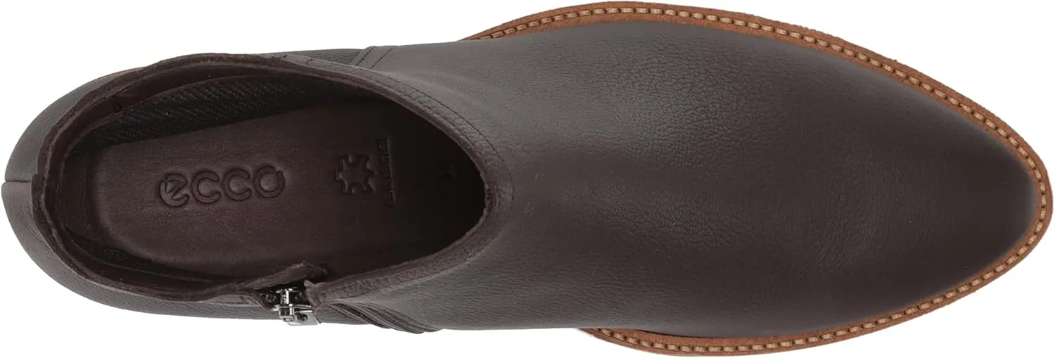 ECCO Women's Shape 35 Sartorelle Hydroxmax Water Resistant Low Ankle Boot
