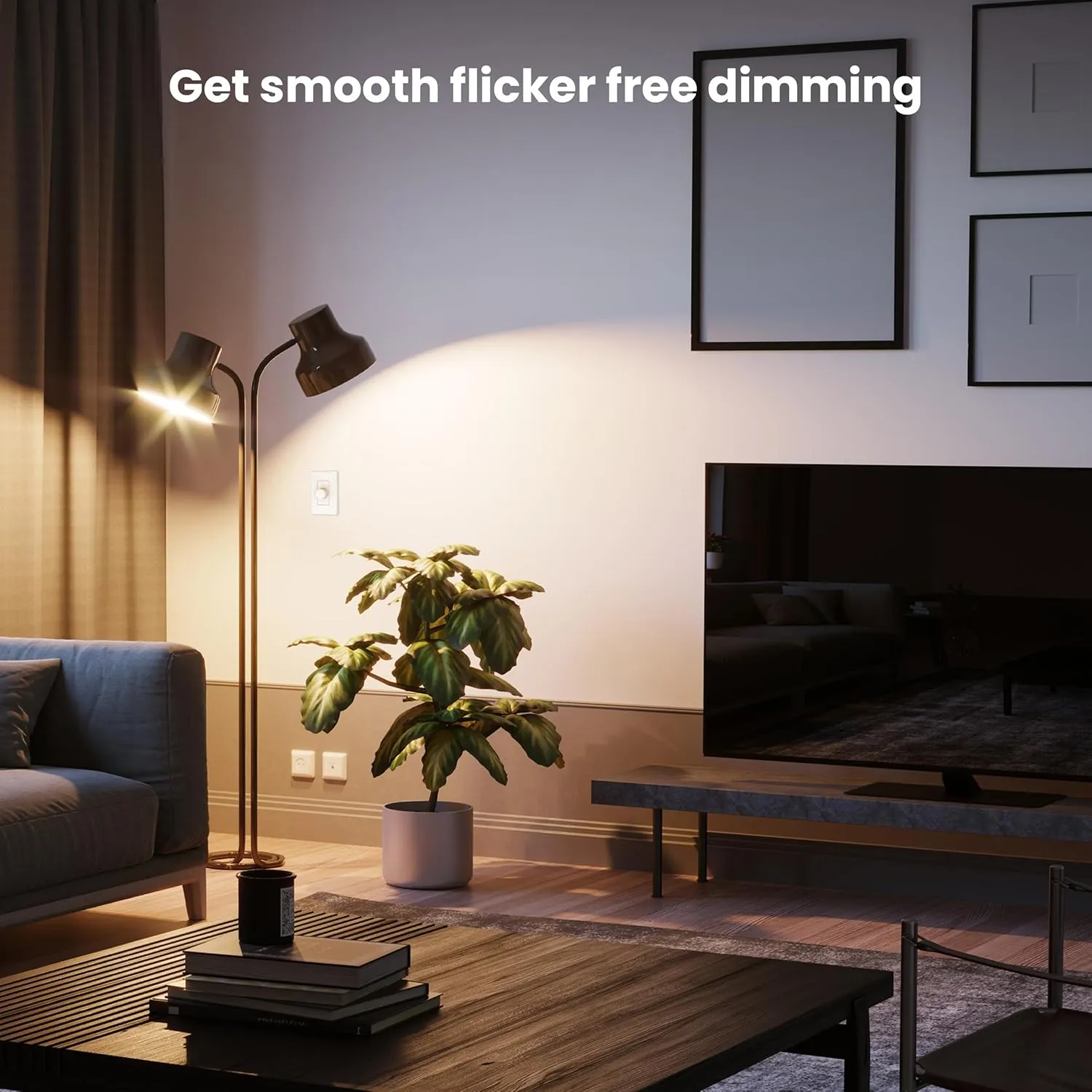 Feit Electric A19 LED Light Bulb, 60W Replacement, Dimmable, Selectable Color Temperatures (2700K-5000K), 800 Lumens, General Purpose Light Bulbs, 15,000-Hour Lifetime, OM60DM/5CCTCA/LED/10, 10 Pack