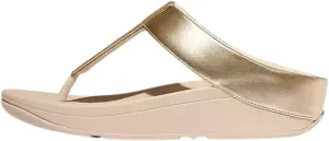 FitFlop Women's FINO Glitterdust Metallic Toe Post Flip Flop Sandal