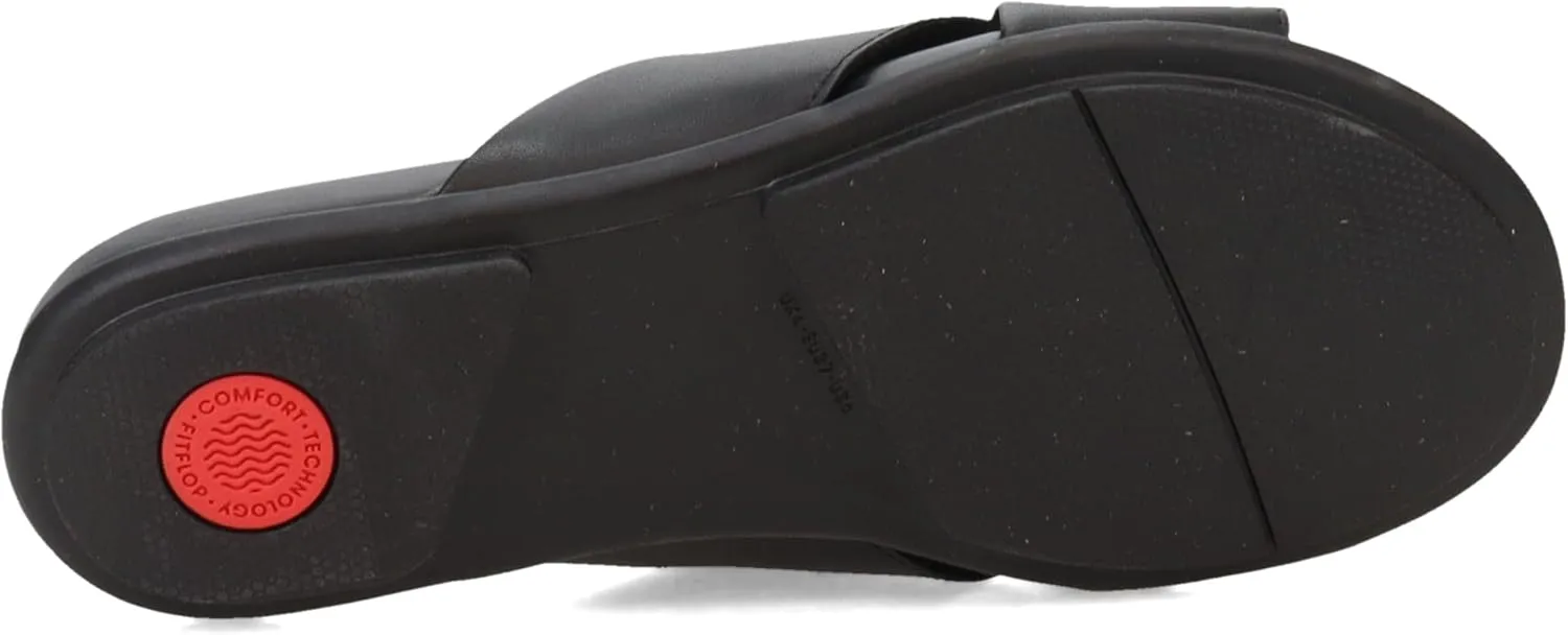 FitFlop Women's Gracie Leather Cross Slides