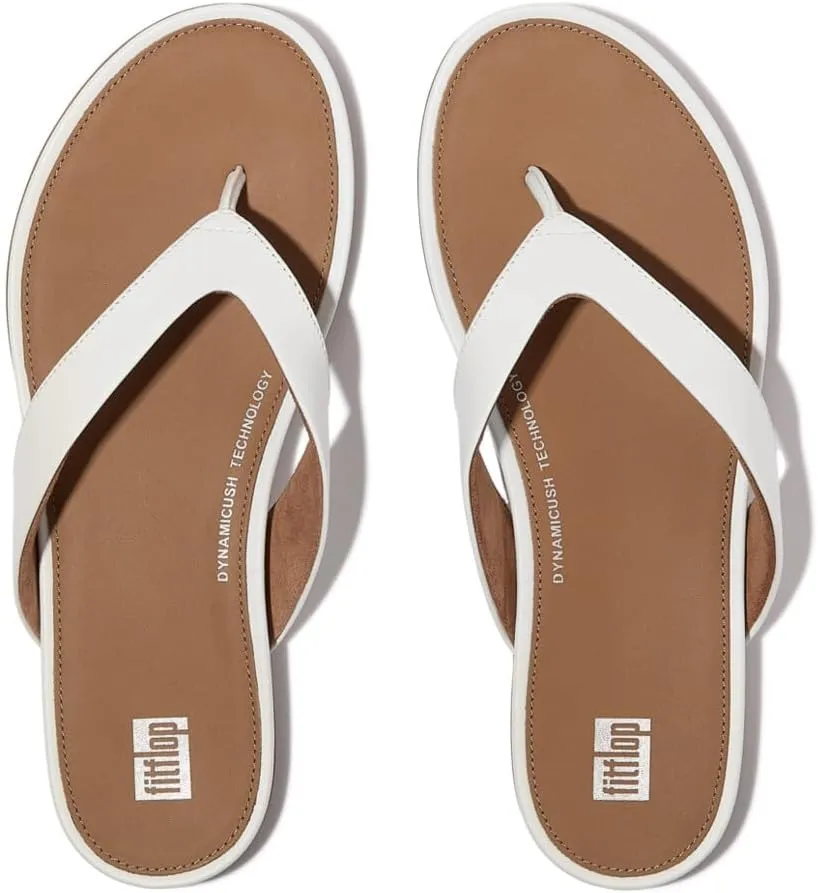 FitFlop Womens Gracie Leather Flip-Flops