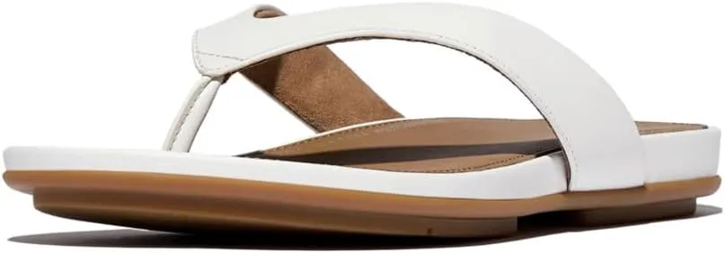 FitFlop Womens Gracie Leather Flip-Flops