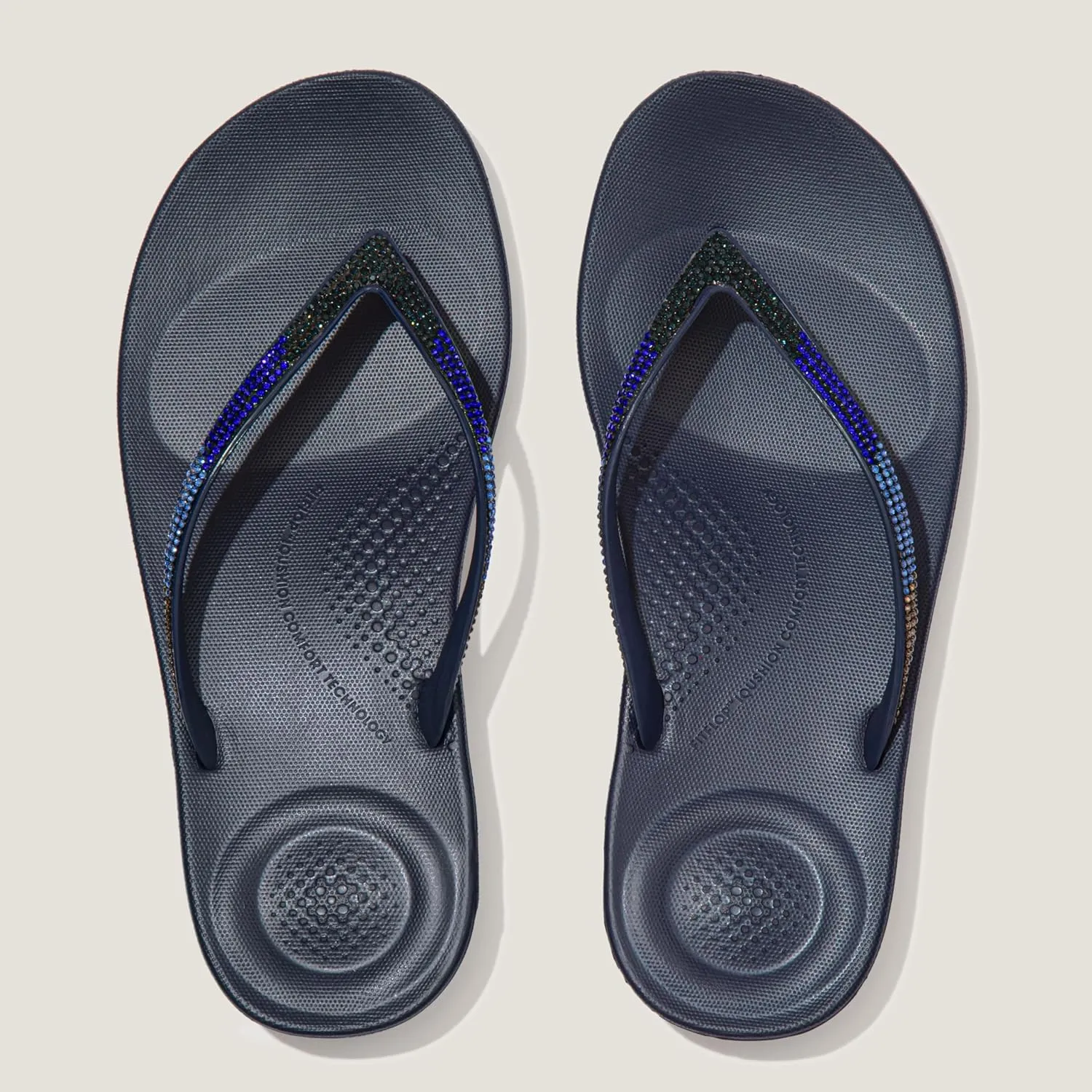 FitFlop Women's Iqushion Sparkle Flip-Flops