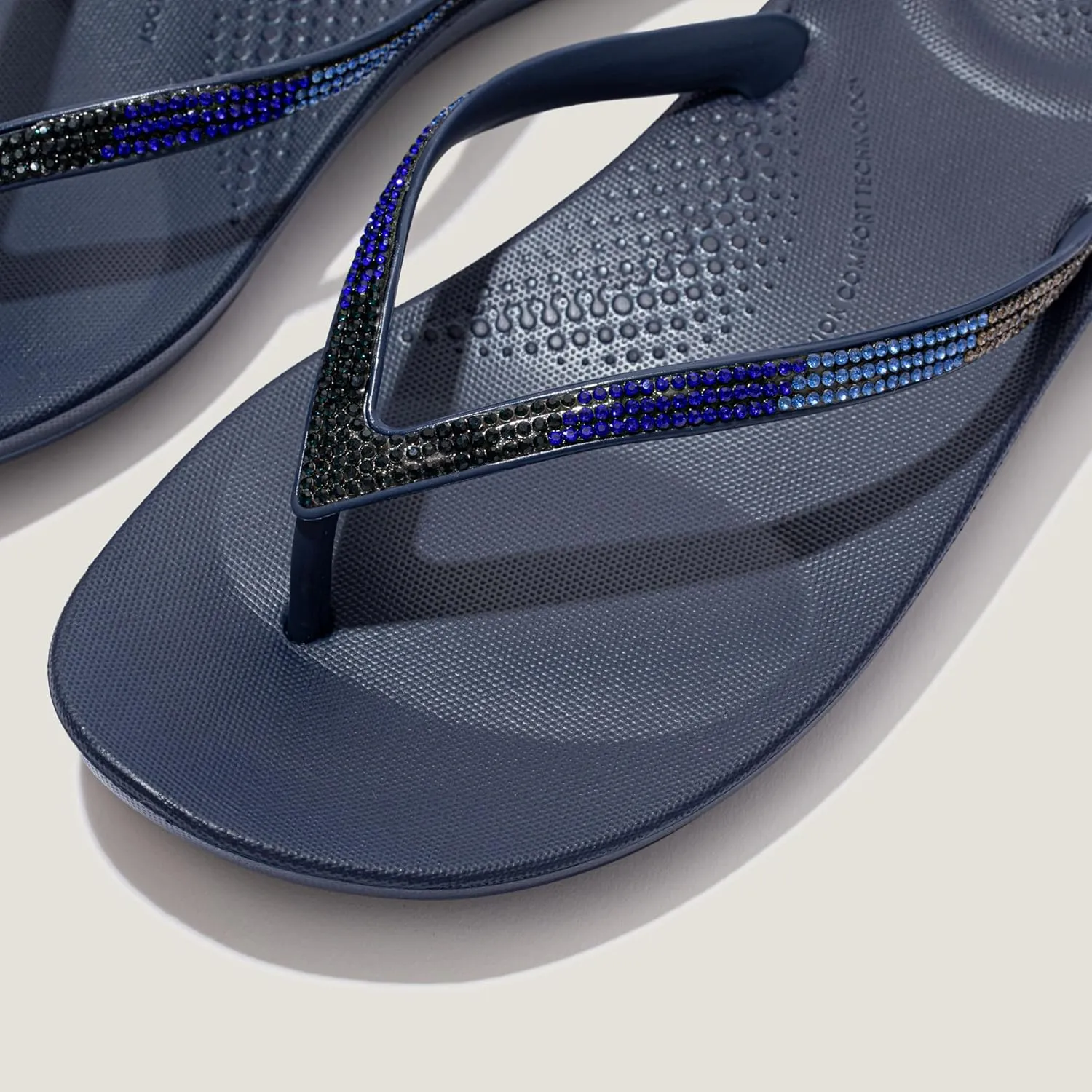 FitFlop Women's Iqushion Sparkle Flip-Flops
