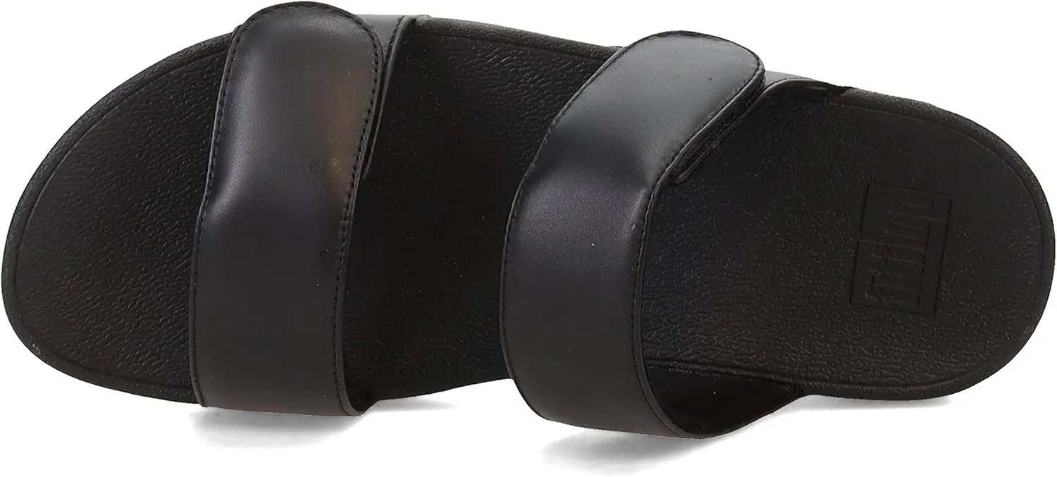 FitFlop Women's LULU Adjustable Leather Slides
