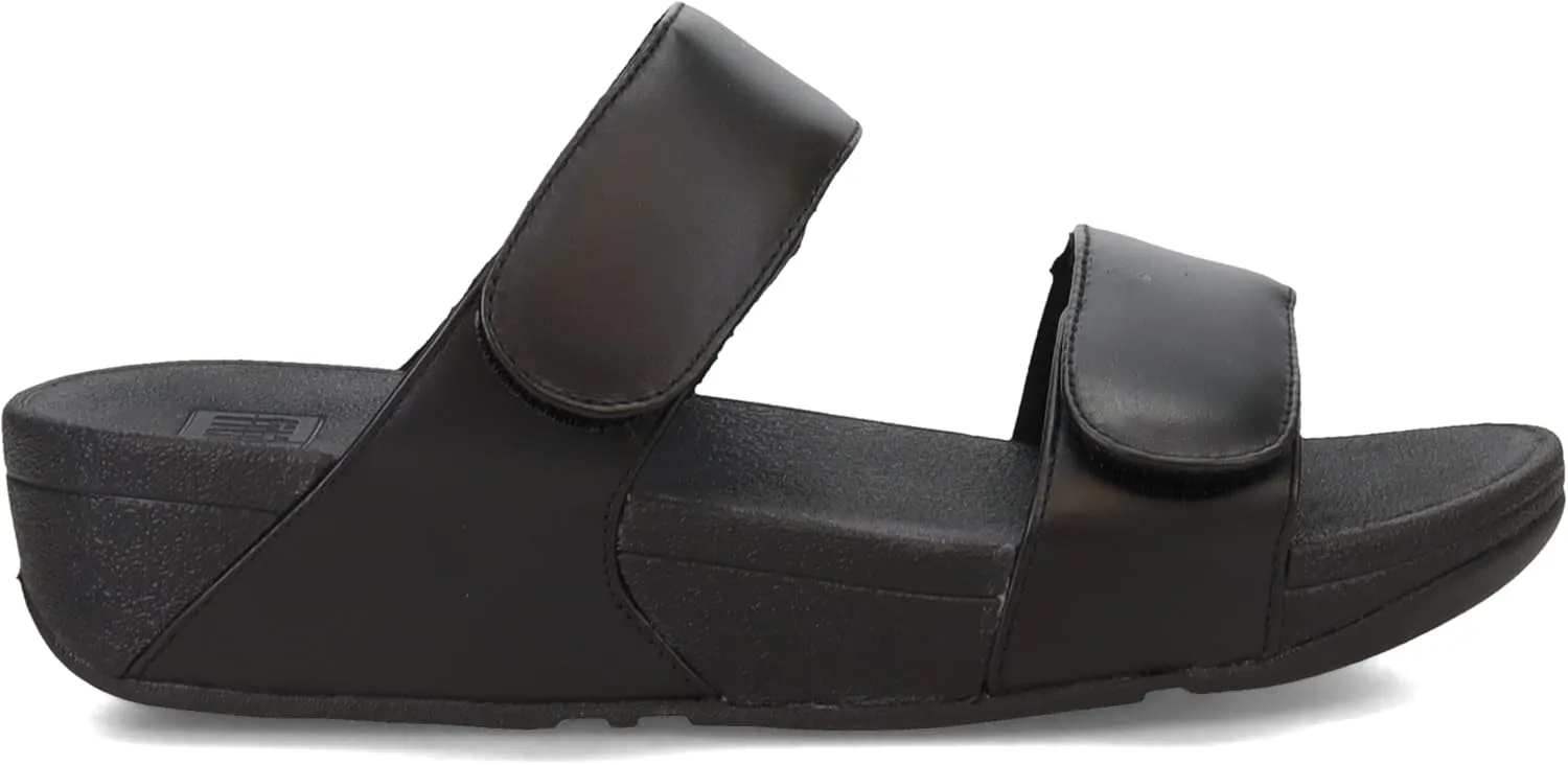 FitFlop Women's LULU Adjustable Leather Slides