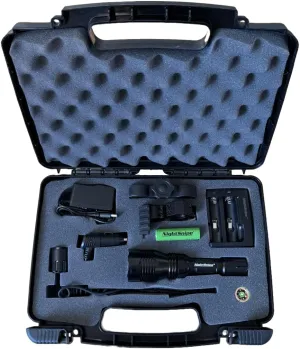 Fixed Beam Hunting Light Kit | Low-High Modes Class-2 | Red and Green LEDs