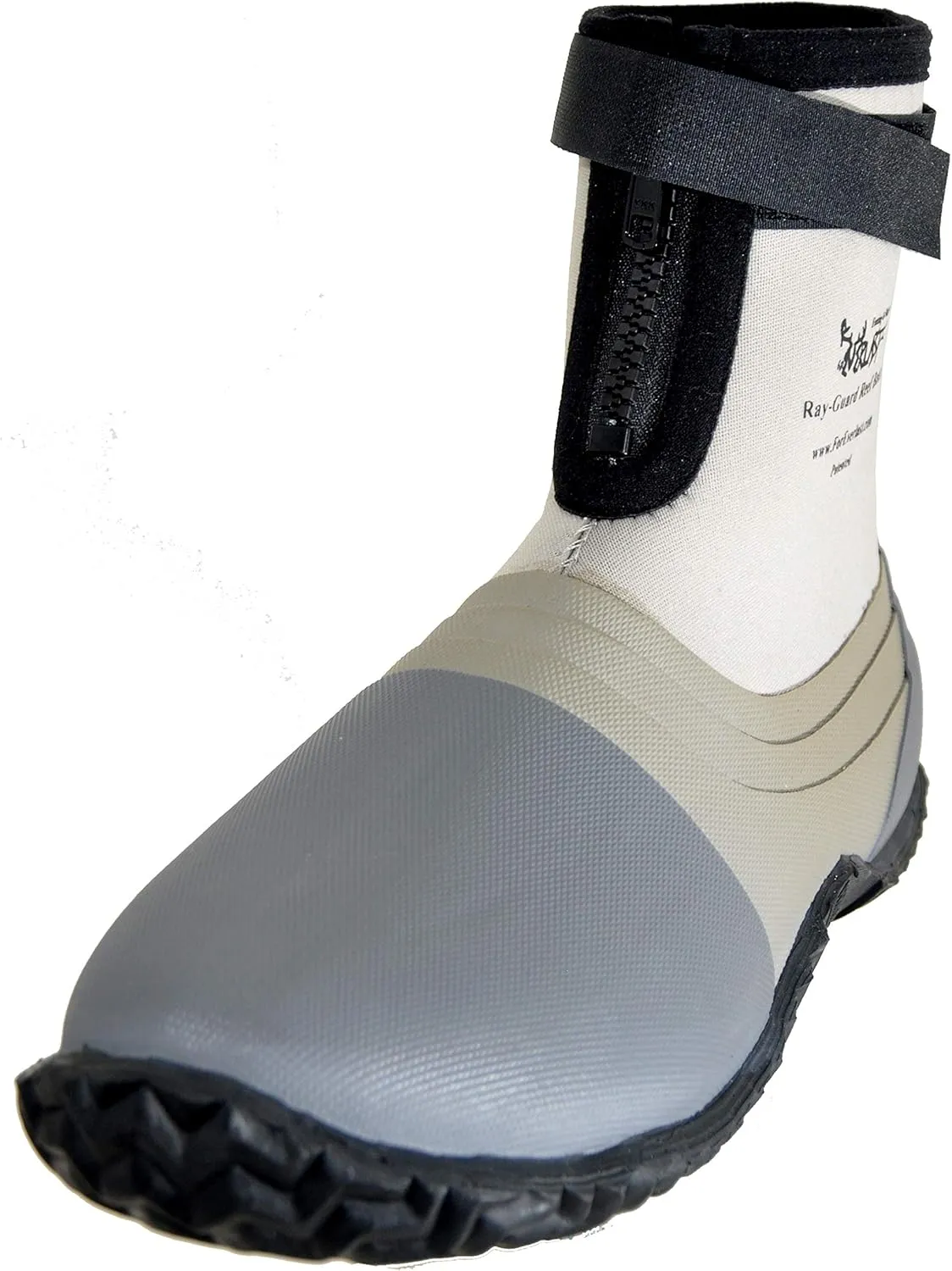 ForEverlast Ray-Guard Reef Wading & Fishing Boots-Hard Soled Vulcanized Rubber Bottom- Lightweight & Waterproof-Unisex-Adults