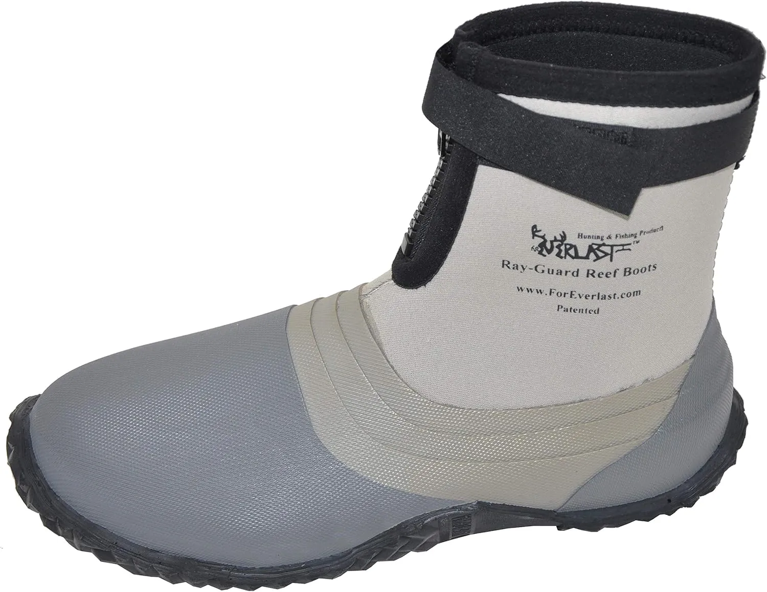 ForEverlast Ray-Guard Reef Wading & Fishing Boots-Hard Soled Vulcanized Rubber Bottom- Lightweight & Waterproof-Unisex-Adults