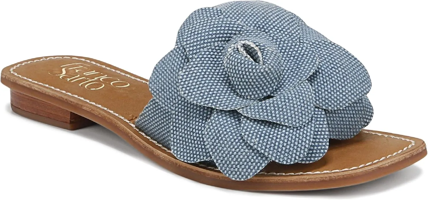 Franco Sarto Women's Tina Fashion Slide Flat Sandal