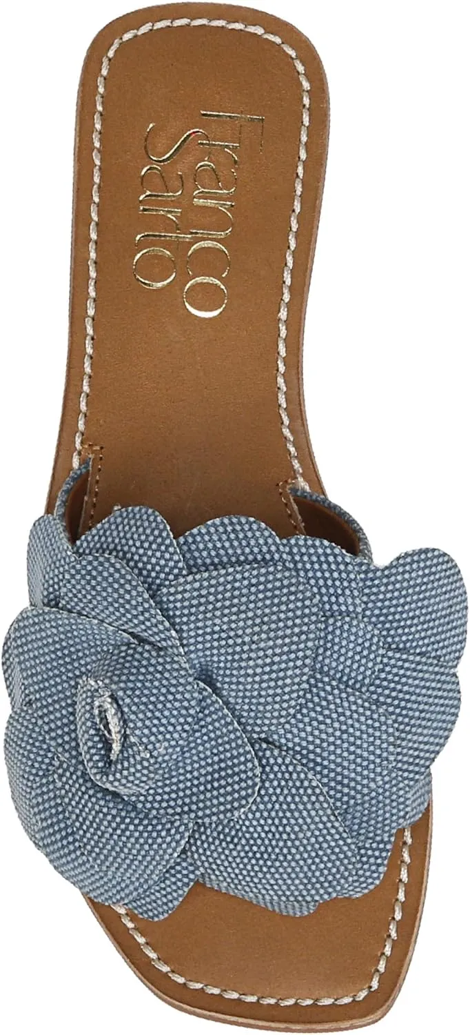 Franco Sarto Women's Tina Fashion Slide Flat Sandal