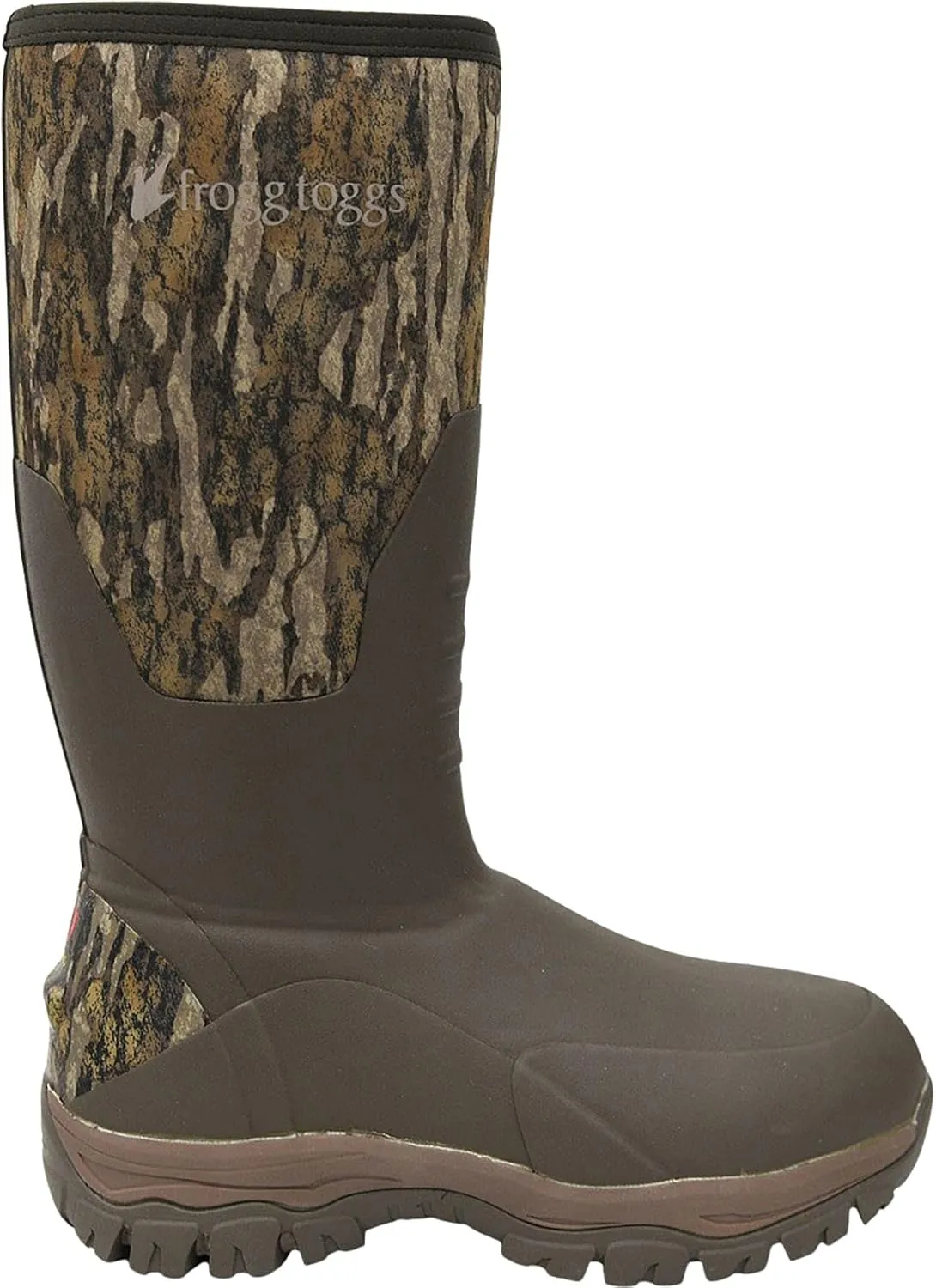 FROGG TOGGS Men's Ridge Buster Waterproof, Insulated Rubber Hunting Boot Neoprene and Thinsulate