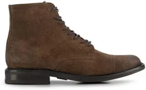 Frye Seth Cap Toe Lace Up Boot - Men's Premium Leather Dress Shoe, Classic Style, Durable Construction, Versatile Comfort